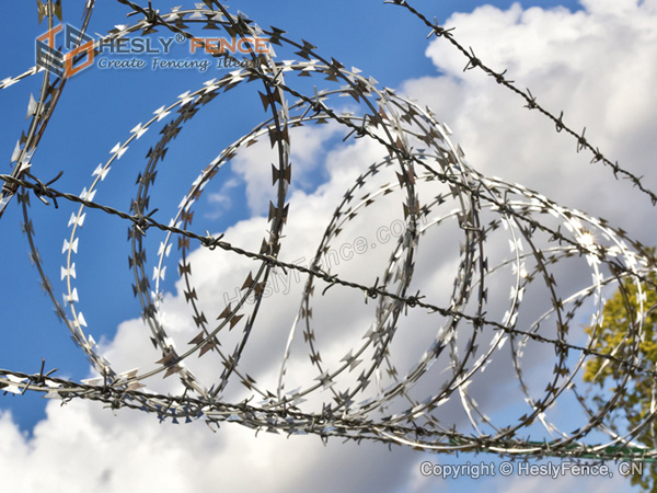 Concertina Razor Wire for airport fence