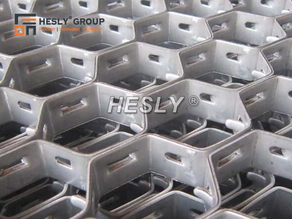 Hexagonal Metal Mesh for refractory lining
